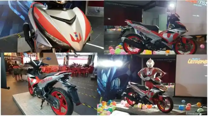 Yamaha MX King Ultraman Limited Edition