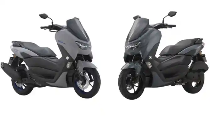 Yamaha NMax 155 warna baru abu-abu biru