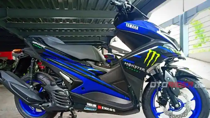 Yamaha Nmax dan Aerox 155 Monster Energy