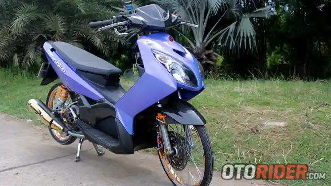 Modifikasi Yamaha Nouvo Thailook Hari