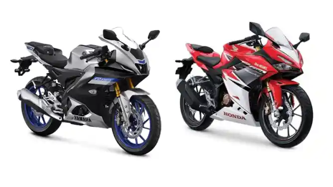 Yamaha R15M dan Honda CBR150R