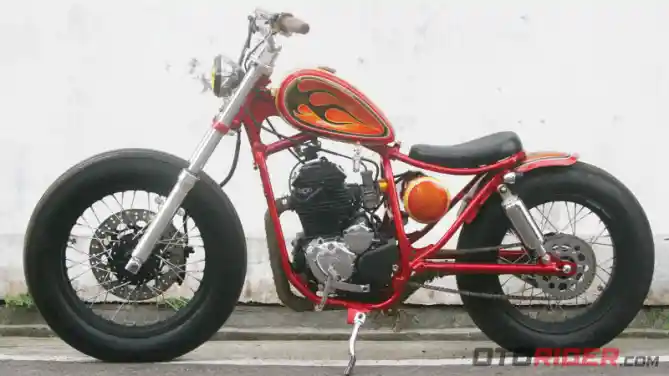 Yamaha Scorpio Bratstyle Bobber Dimas - Solo