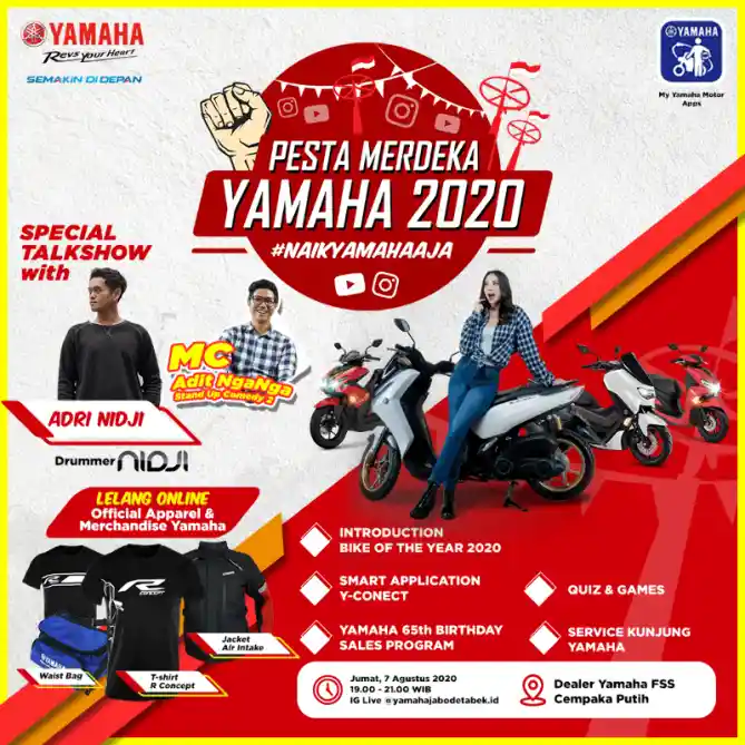 Yamaha STAY Online Pesta Merdeka