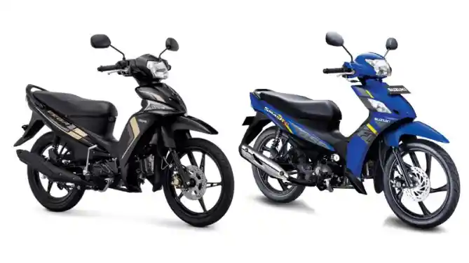 Yamaha Vega Force dan Suzuki Smash