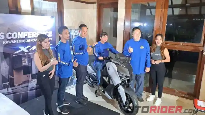 Yamaha XMAX Connected Resmi Meluncur di Jawa Timur