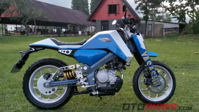 Yamaha XSR 155 Futuristic Scrambler karya Yasashii Garage