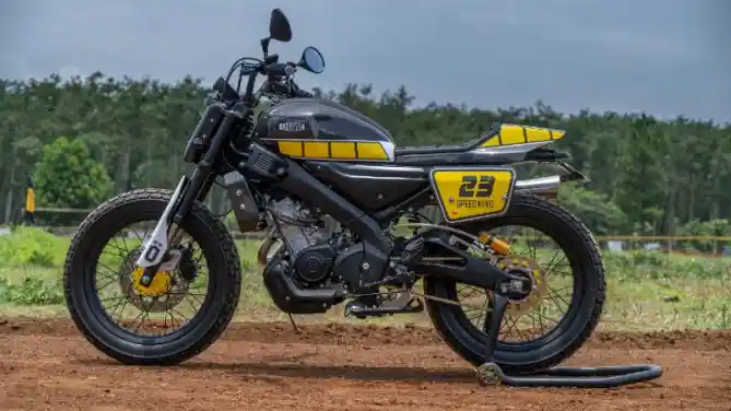 Yamaha XSR155 Bergaya Flat Tracker Speedking Garage