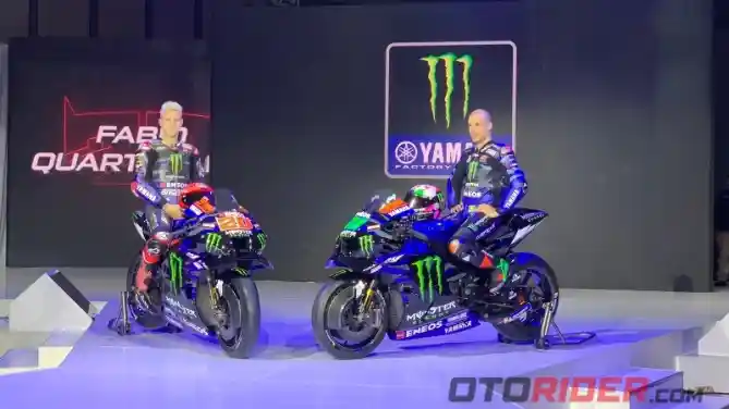 Yamaha YZR-M1 Fabio Quartararo dan Franco Morbidelli MotoGP 2023