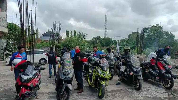 Komunitas Yamaha Rider Federation Bali Rayakan Ulang Tahun