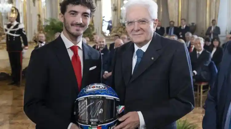 Juarai MotoGP 2022, Bagnaia Diundang Presiden Italia ke Istana
