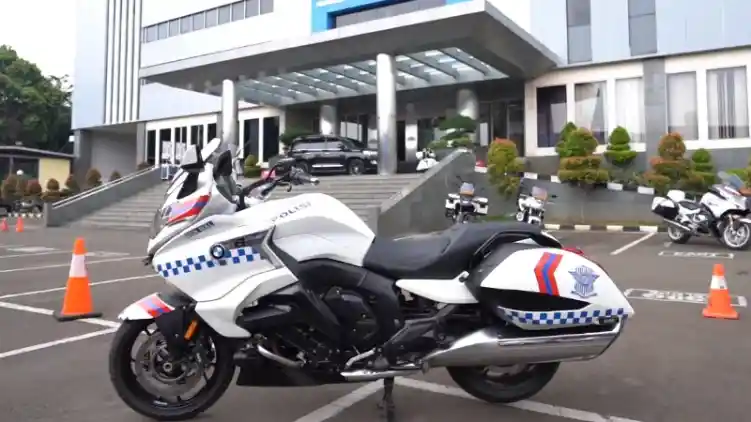 Motor Pengawalan VVIP Kepolisian BMW K1600 Bagger, Harganya Miliaran Rupiah!
