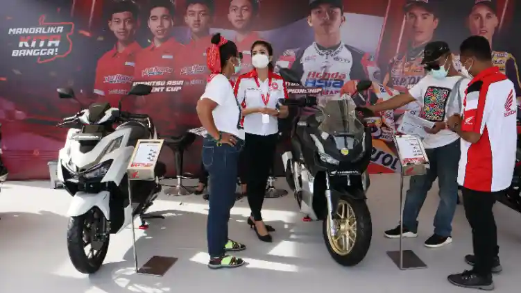 Honda Indonesia Dukung Penuh GP Mandalika dengan Booth Ber-DNA Balap