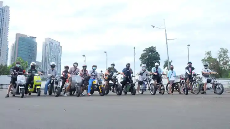 Brand Motor Listrik Indonesia Gelar Pameran di Ajang MotoGP Mandalika