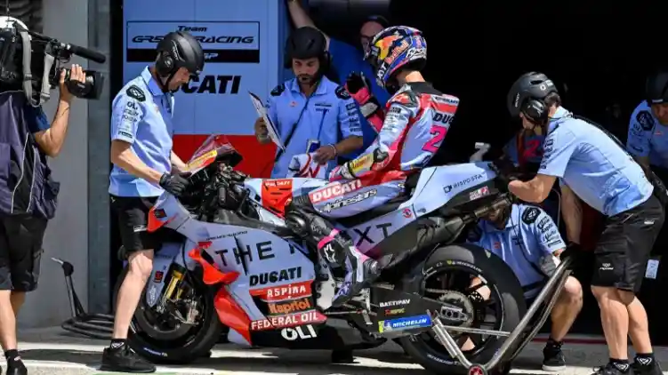 Kesulitan di MotoGP Belanda, Gresini Racing Optimistis Hadapi Inggris