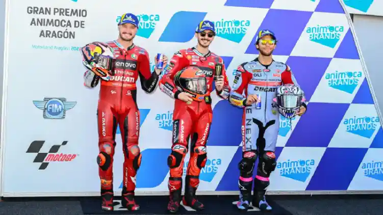 Hasil Kualifikasi MotoGP Aragon, Spanyol 2022: 3 Ducati Terdepan!