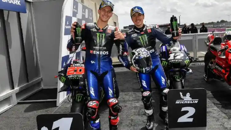 Hasil Kualifikasi MotoGP Prancis 2021: Duo Yamaha Pimpin Balapan