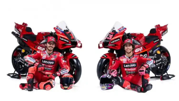 Ducati Rilis Tim dan Pembalap MotoGP 2023, Bagnaia Pakai Nomor 1