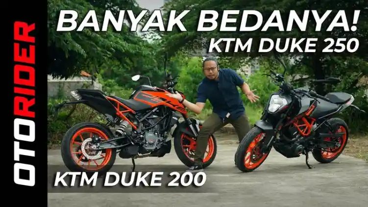 VIDEO: Generasi Terbaru KTM Duke 200 dan Duke 250 2021 - First Impression | OtoRider - Indonesia