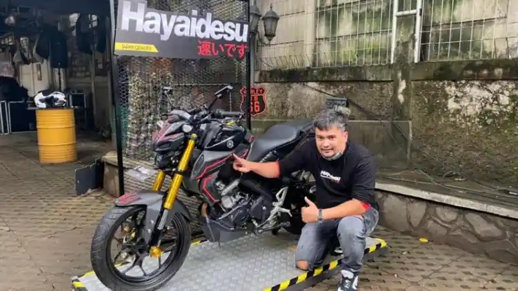 Hayaidesu Kini Hadirkan Pelindung Bodi Yamaha MT-15