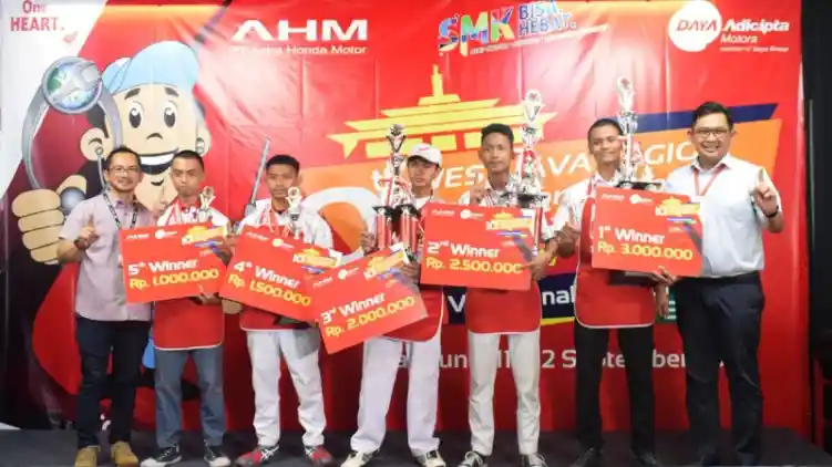 DAM Gelar Seleksi Regional Jawa Barat The 10th Astra Honda Skill Contest for Vocational School 2019