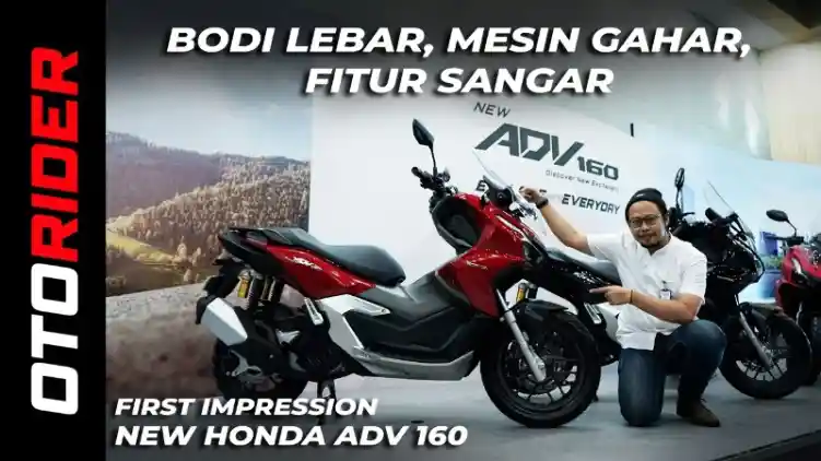 VIDEO: Lihat Dari Dekat New Honda ADV 160 - First Impression