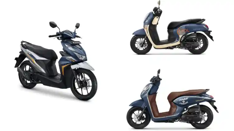 Naik! Harga Terbaru Honda BeAT, Genio, dan Scoopy per April 2022
