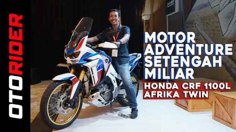 VIDEO: Honda CRF1100L Africa Twin 2020 - Indonesia | OtoRider