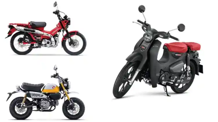 Pilihan Warna Lengkap Motor Ikonik Honda: Monkey, Dax, C125, dan CT125