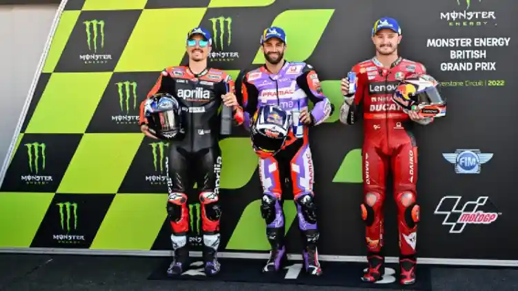 Hasil Kualifikasi MotoGP Inggris 2022: Ducati Kuasai Barisan Depan