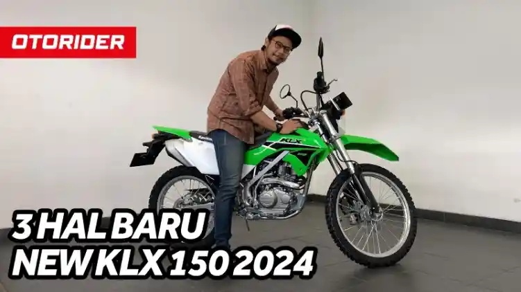 VIDEO: Deretan Hal Baru Kawasaki New KLX150 2024 - First Impression