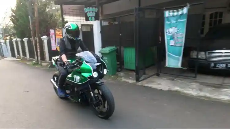 Bikin Kawasaki Ninja ZX-25R Cafe Racer Habiskan Dana Rp 40 Juta!