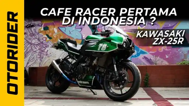 VIDEO: Kawasaki ZX-25R Modifikasi Kustom Cafe Racer | OtoRider