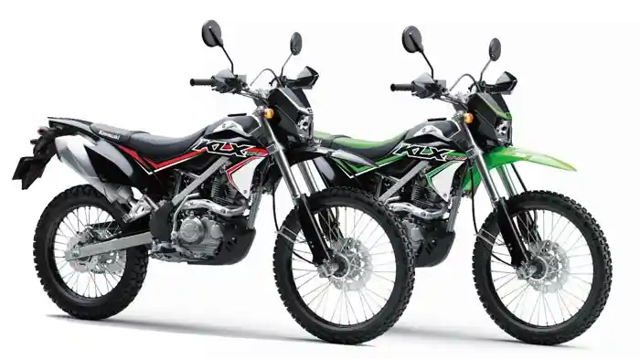 KLX 150BF SE dengan Grafis dan Warna Spesial