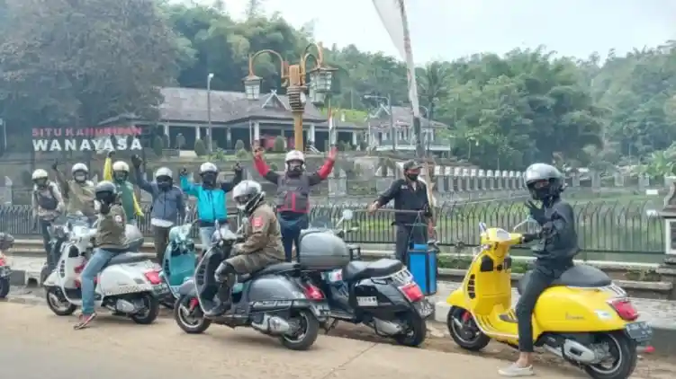 GTVS Indonesia Gelar Riding Kemerdekaan Jelajah Bandung
