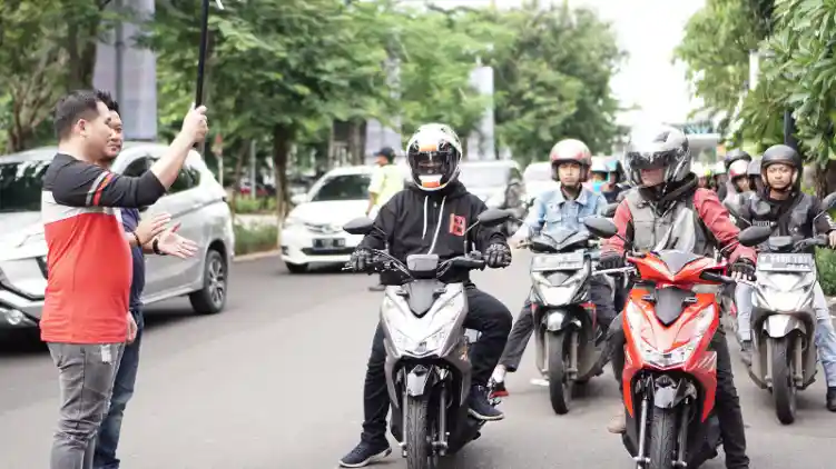 Komunitas BeAT Nongkrong Bareng Bersama Dealer Honda Jawa Barat