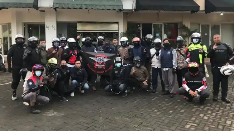 Tumbuhkan Rasa Syukur, Muslim Biker Indonesia Tangerang Gelar Kajian Alam