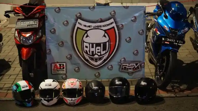 Komunitas RSV Helmet Lovers Indonesia Gelar Kopdar Perdana