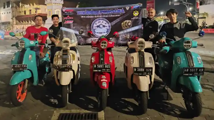 Komunitas Yamaha Fazzio Lakukan Touring Perdana ke Yogyakarta