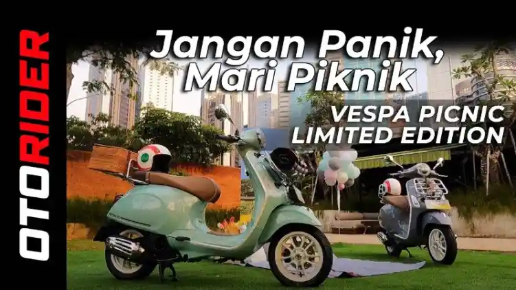VIDEO: Lebih Dekat dengan Vespa Picnic 2021 - First Impression | Indonesia | OtoRider