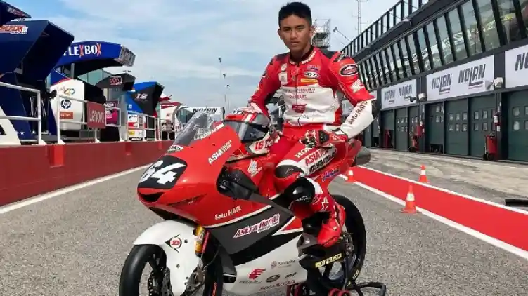 Mario Suryo Aji Pakai Nomor 64 Hadapi Moto3 Misano, Apa Alasannya?