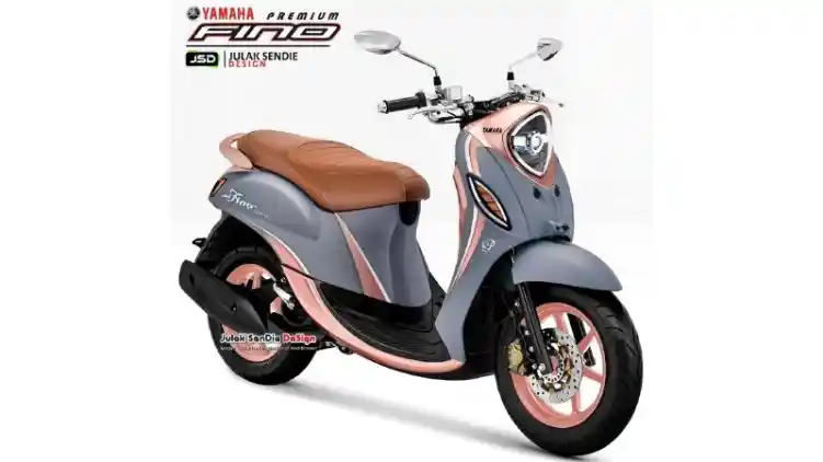 Inspirasi Modifikasi, Yamaha Fino 125 Berdandan Gambot