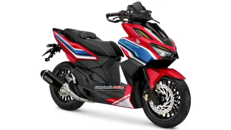 Inspirasi Modifikasi Honda Vario 160 Bergaya Racing