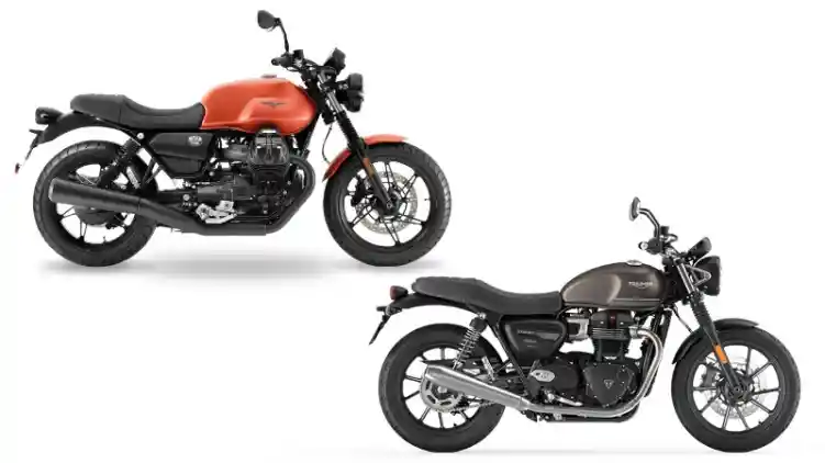 Komparasi Spesifikasi Moto Guzzi New V7 Stone vs Triumph Street Twin