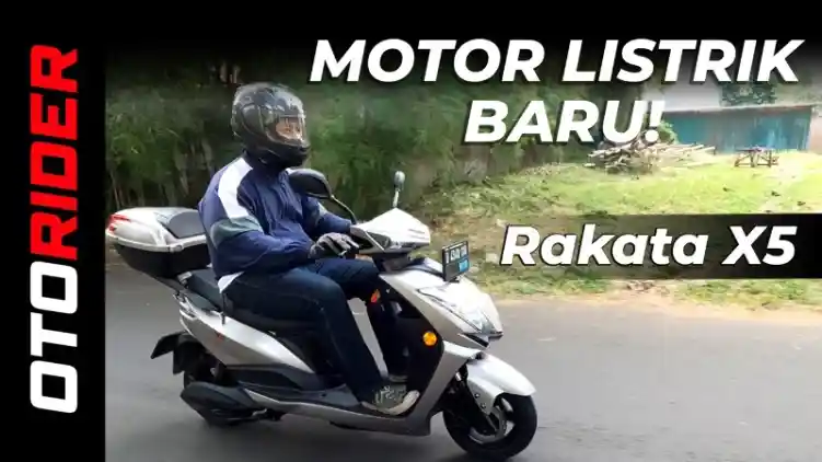 VIDEO: Motor Listrik Rakata X5 Tes Harian - Indonesia | OtoRider