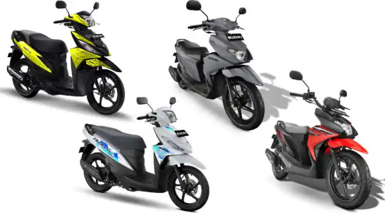 April 2022, Berikut Daftar Pilihan dan Harga Baru Motor Matic Suzuki