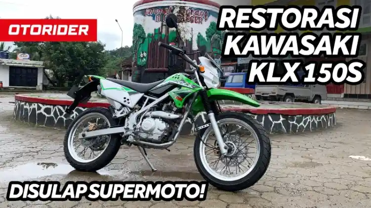 VIDEO: Restorasi Kawasaki KLX150S Desa Baduy | OtoRider Do Care