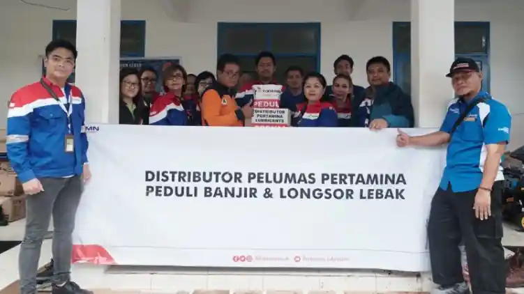 Bantuan Pertamina Lubricants untuk Korban Banjir di Banten