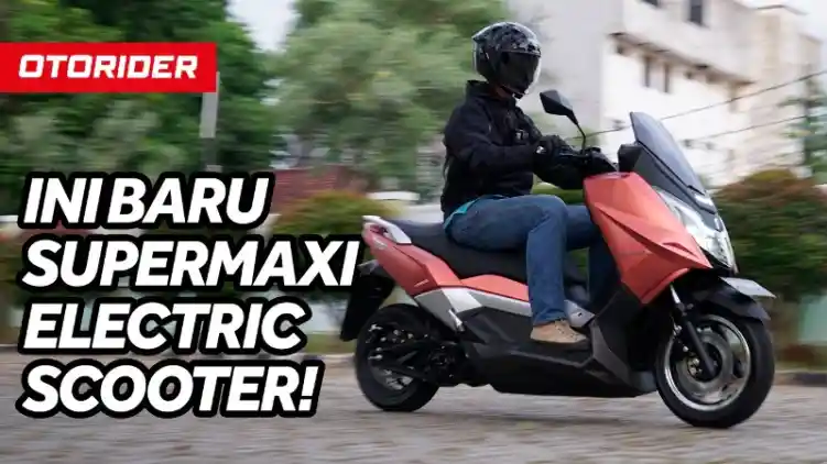 VIDEO: Polytron T-Rex - Motor Purwarupa Bergaya Skuter Maxi