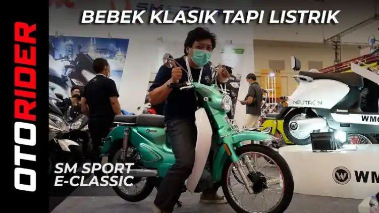 VIDEO: SM Sport E-Classic, Berubah Jadi Listrik - First Impression | OtoRider