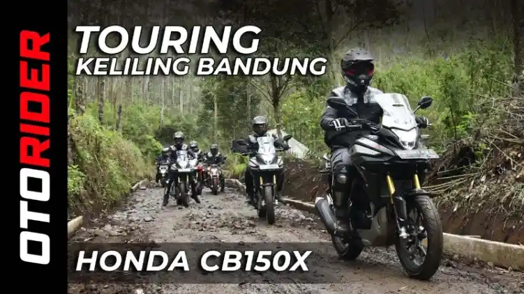 VIDEO: Suspensi Empuk Torsi Nendang Buat Touring - Honda CB150X | OtoRider